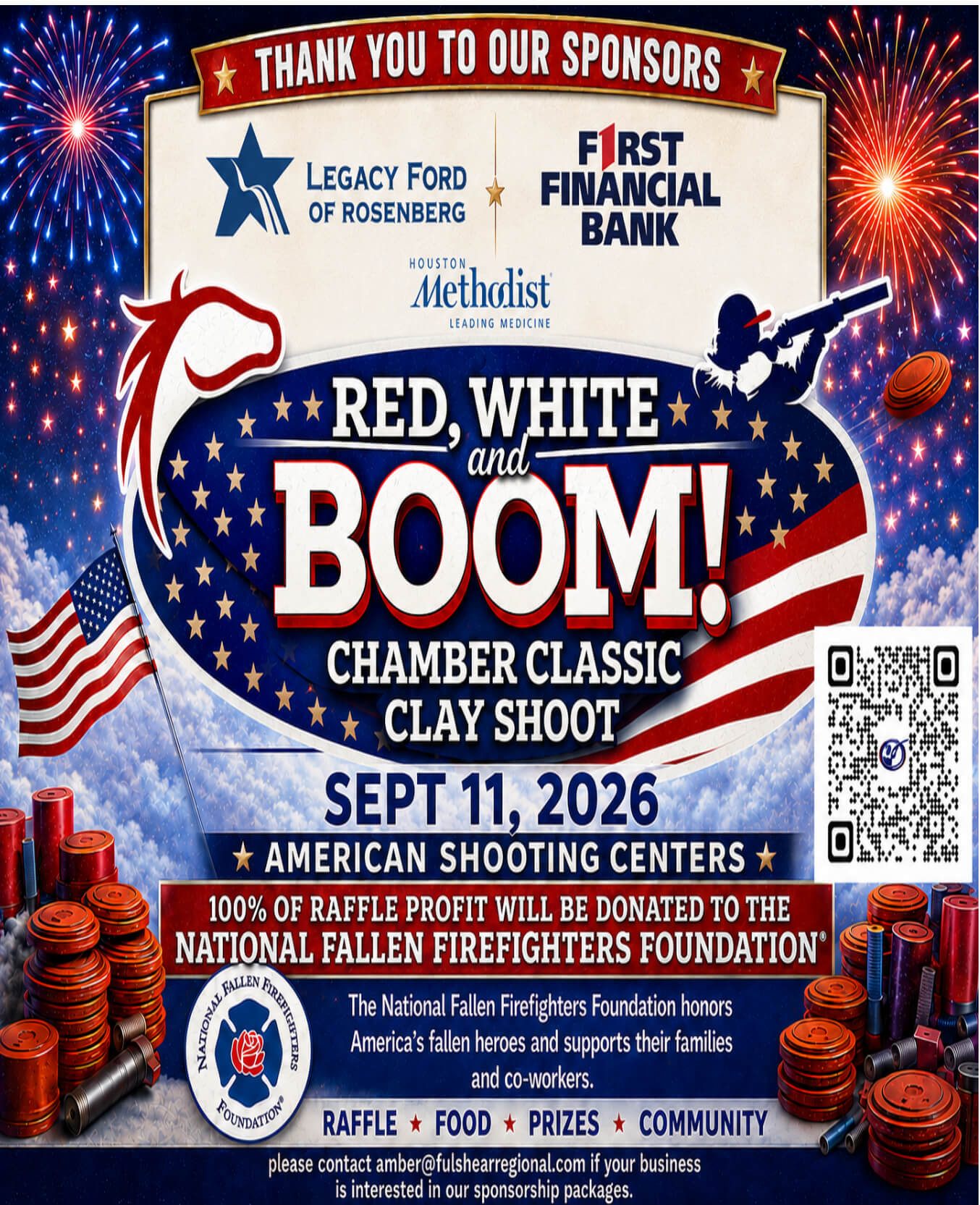 Red, White and Boom! Chamber Classic Clay Shoot | September 11, 2026