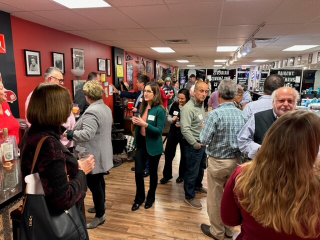 Chamber Connections at Kevin Edward Gentleman's Barbershop, January 2022