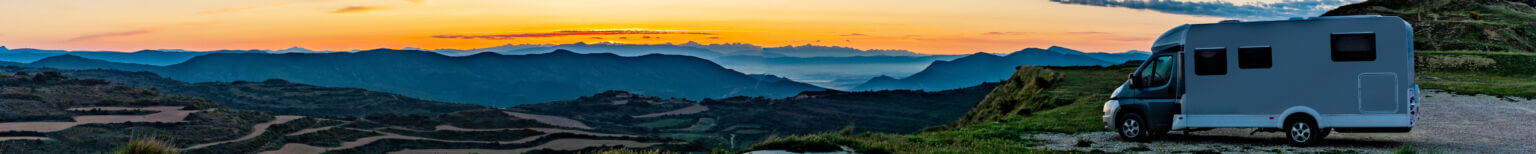 camper overlooking scenic view