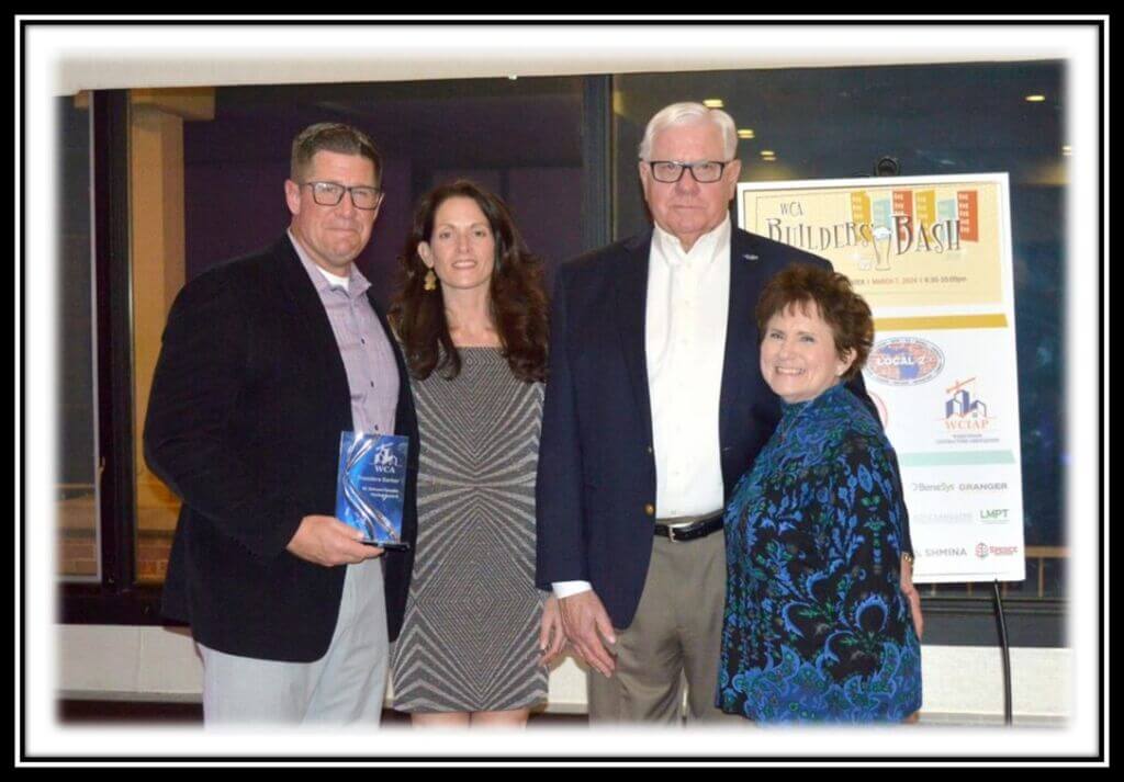 Vander Hyden Award Theodore Shaw and family
