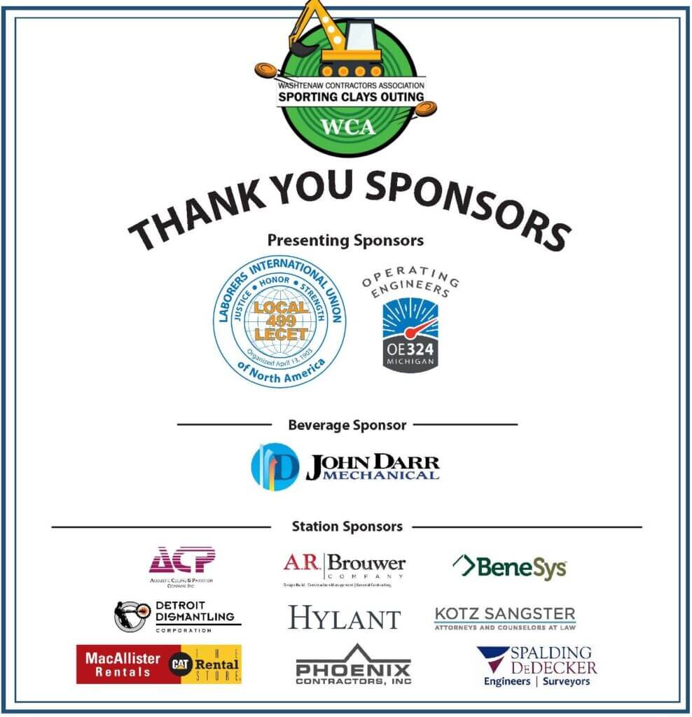 Thank you SPONSORS Sporting Clays Outing Flyer (1)