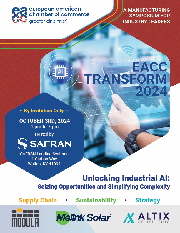 EACC TRANSFORM 2024 Industry Symposium for European American business leaders