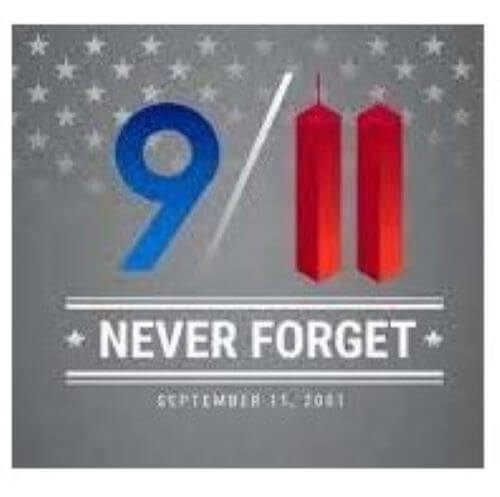 9/11 never forget graphic