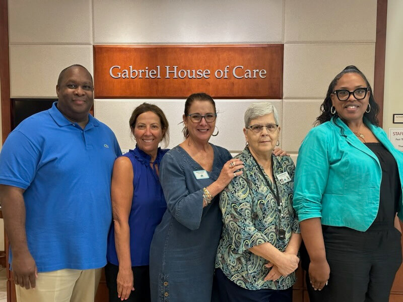 Gabriel House of Care staff, National Healthcare Hospitality Week 2024