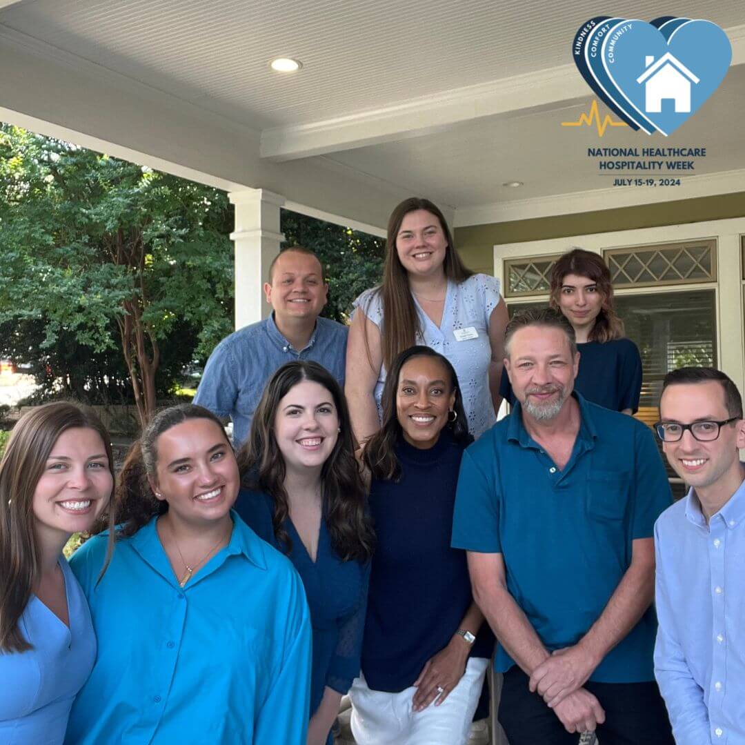 Hospitality House of Charlotte staff, National Healthcare Hospitality Week 2024