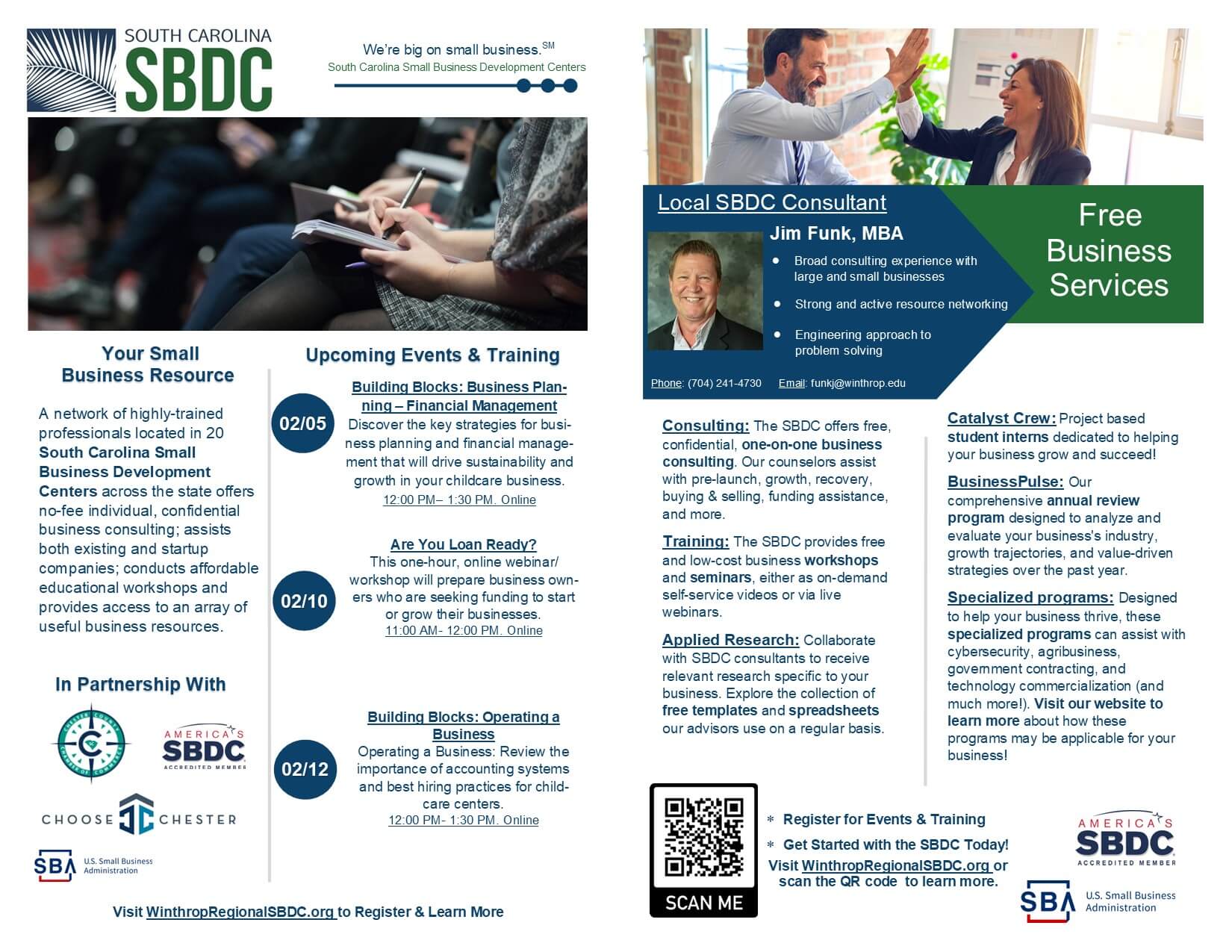 SBDC Upcoming Classes