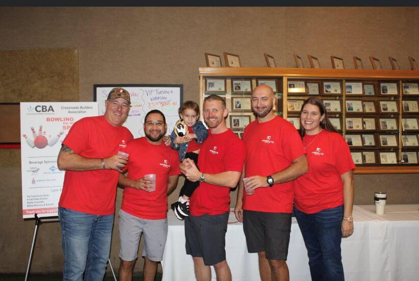 team at Bowling for Scholarships