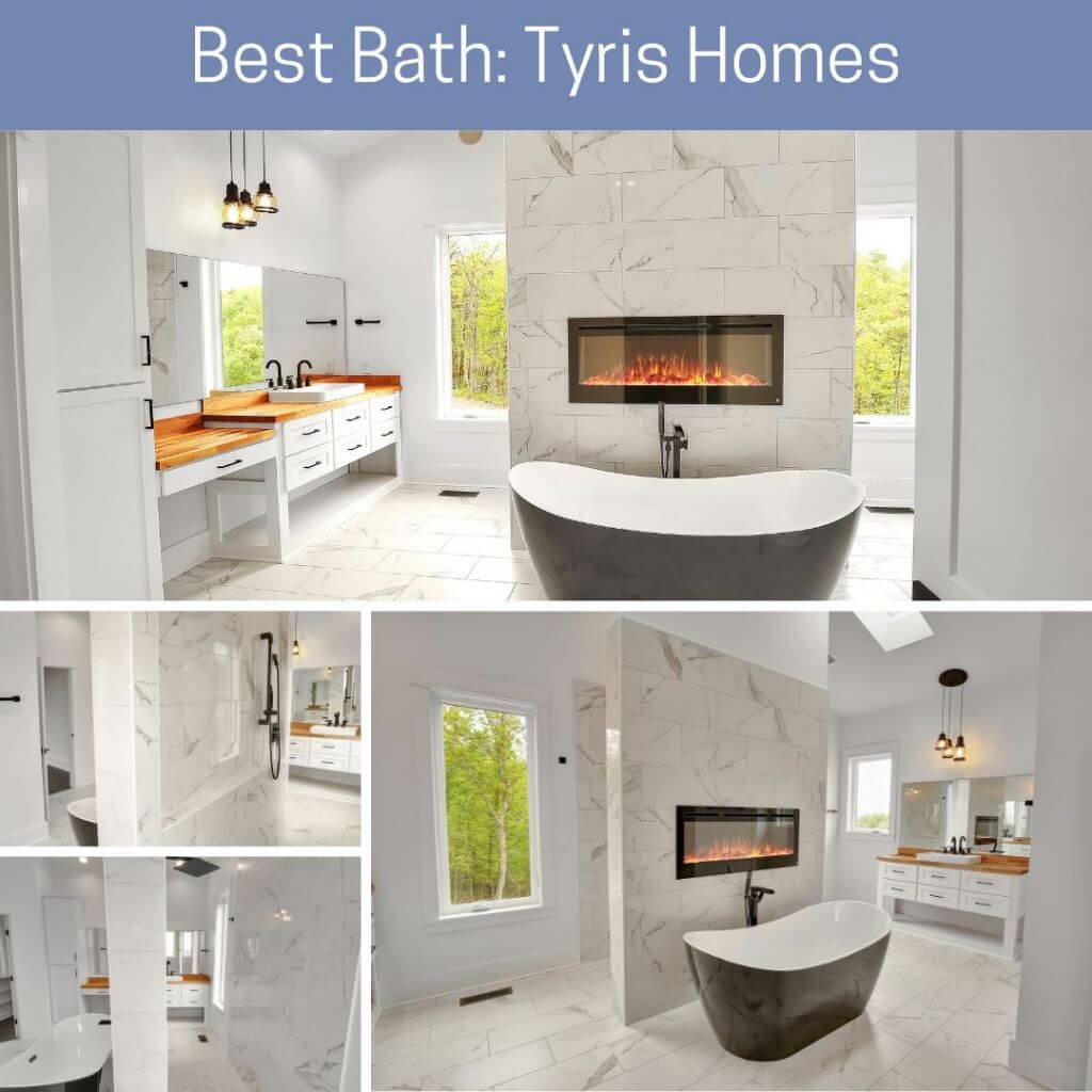 winner 2023 Tyris Homes Best Bath Nominee