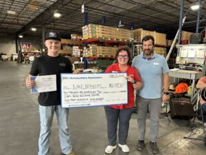 NRVHBA Scholarship Recipient Lane Reynolds with members