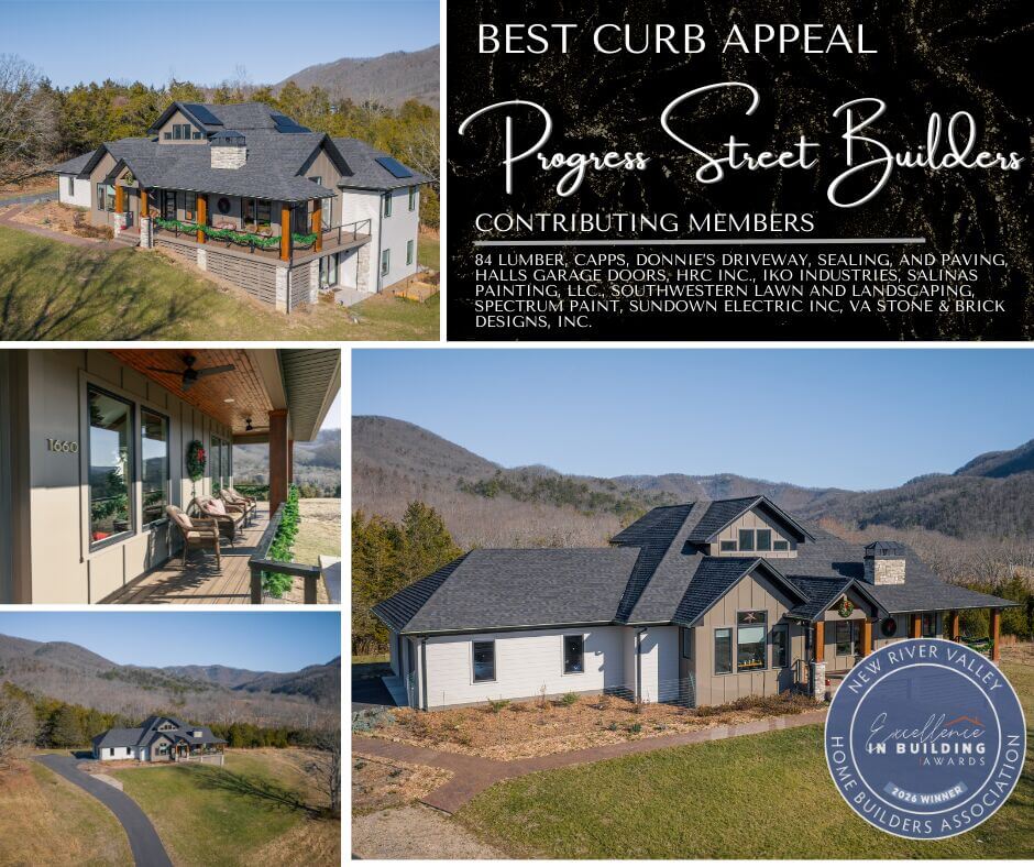2026 NRVHBA Best Curb Appeal- Progress Street Builders 2