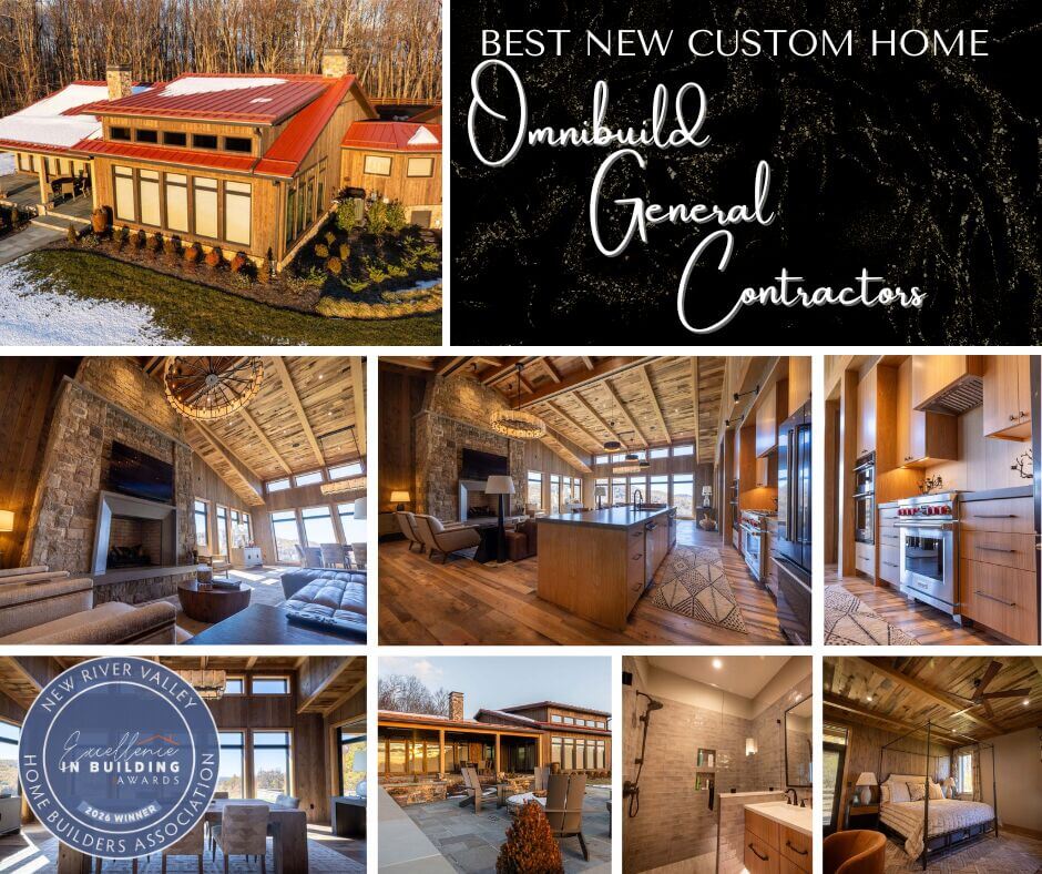 2026 NRVHBA Best New Custom Home - Omnibuild