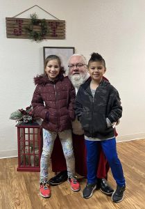 Heart of Melissa event Photos with Santa