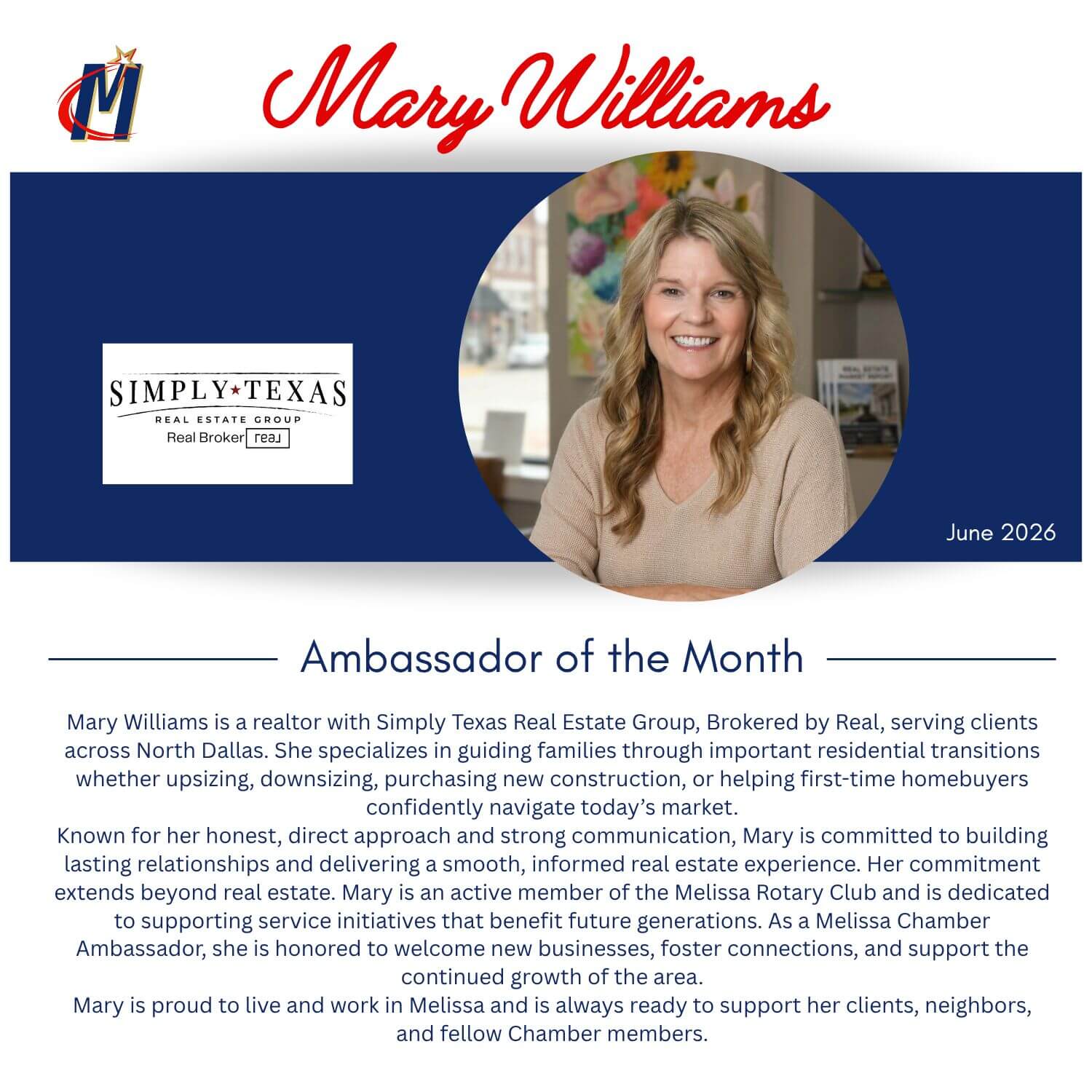 Ambassador of the Month