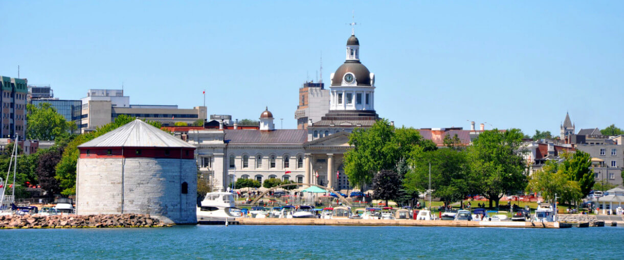 City hall from Lake Ontario (2019)