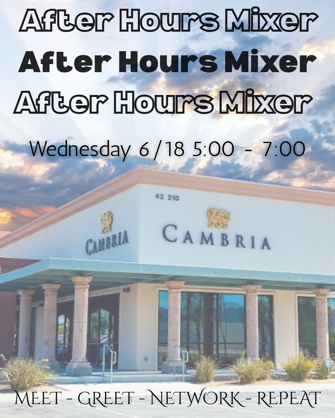 Cambria mixer - 6.18.25