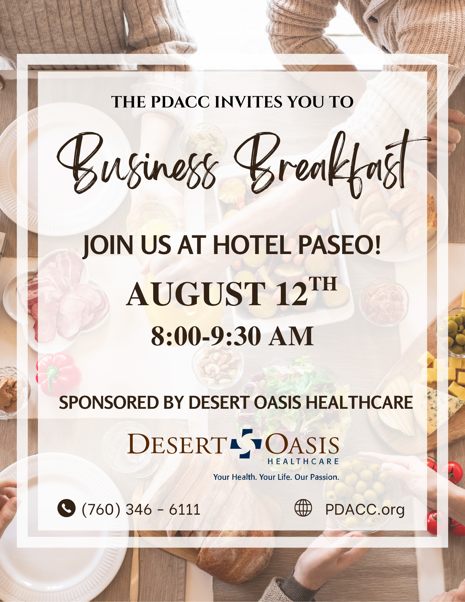 Business Breakfast Graphic