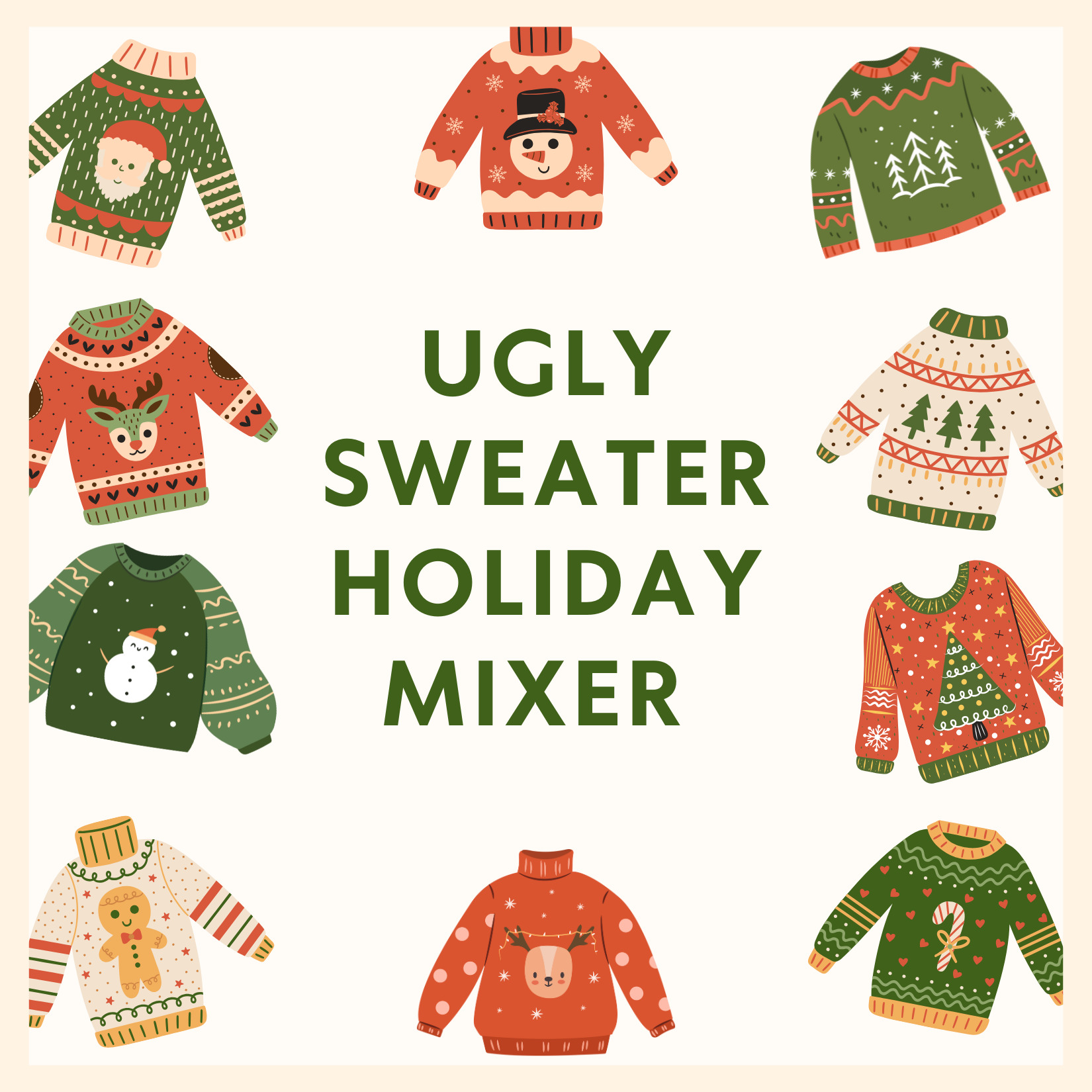 ugly sweater square