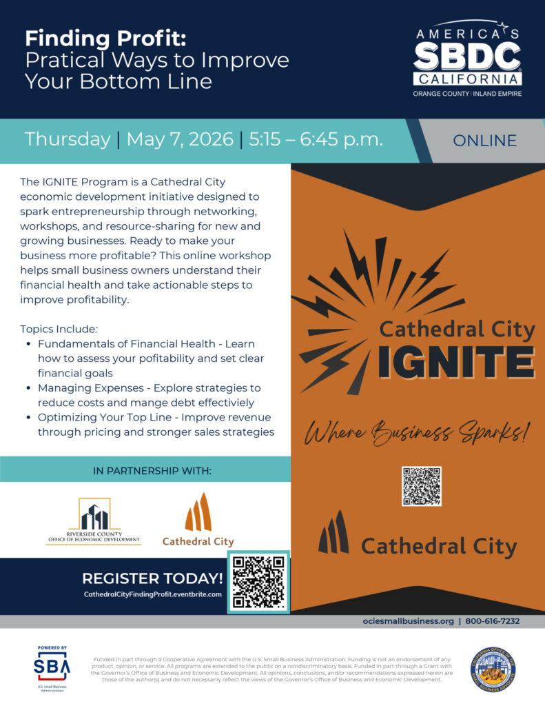 Cathedral City Finding Profit