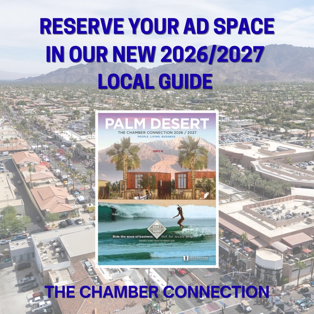 RESERVE YOUR AD SPACE IN THE NEW LOCAL GUIDE