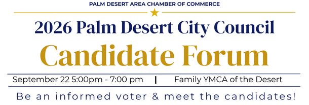 Candidates Forum Banner