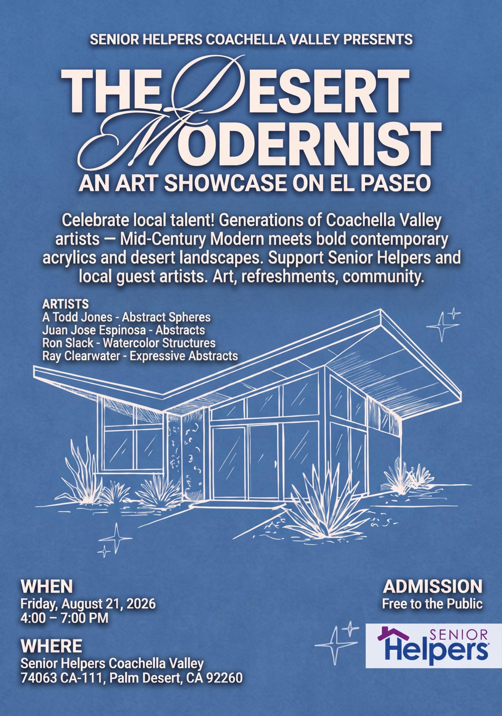 Desert Modernist Art Showcase 08.21.2026