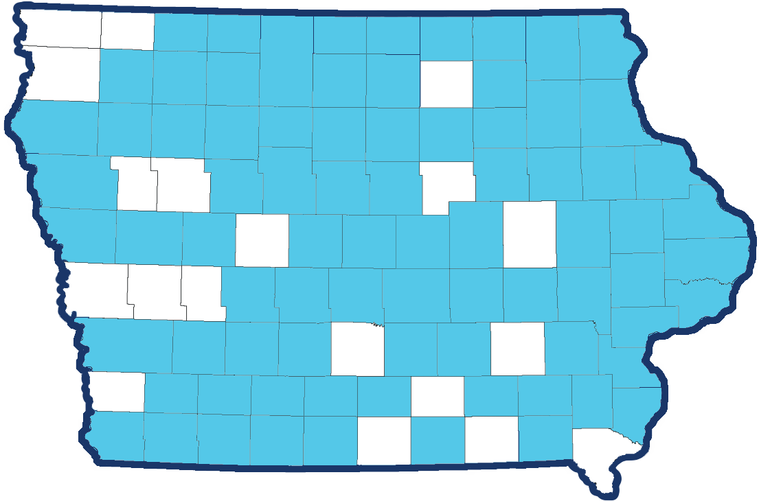 Iowa Counties with IMS Members