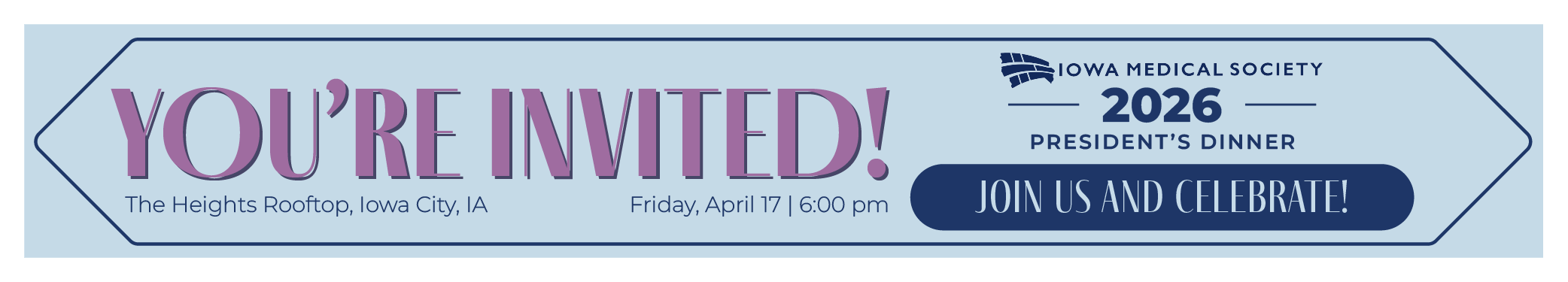 President's Dinner BANNER