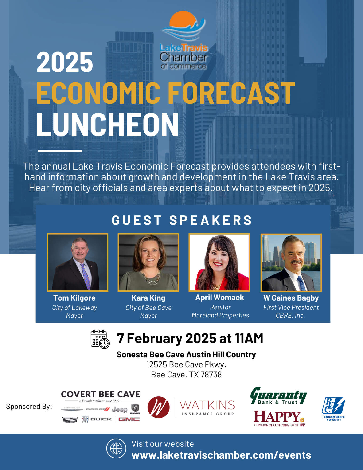 2025 Economic Forecast Flyer