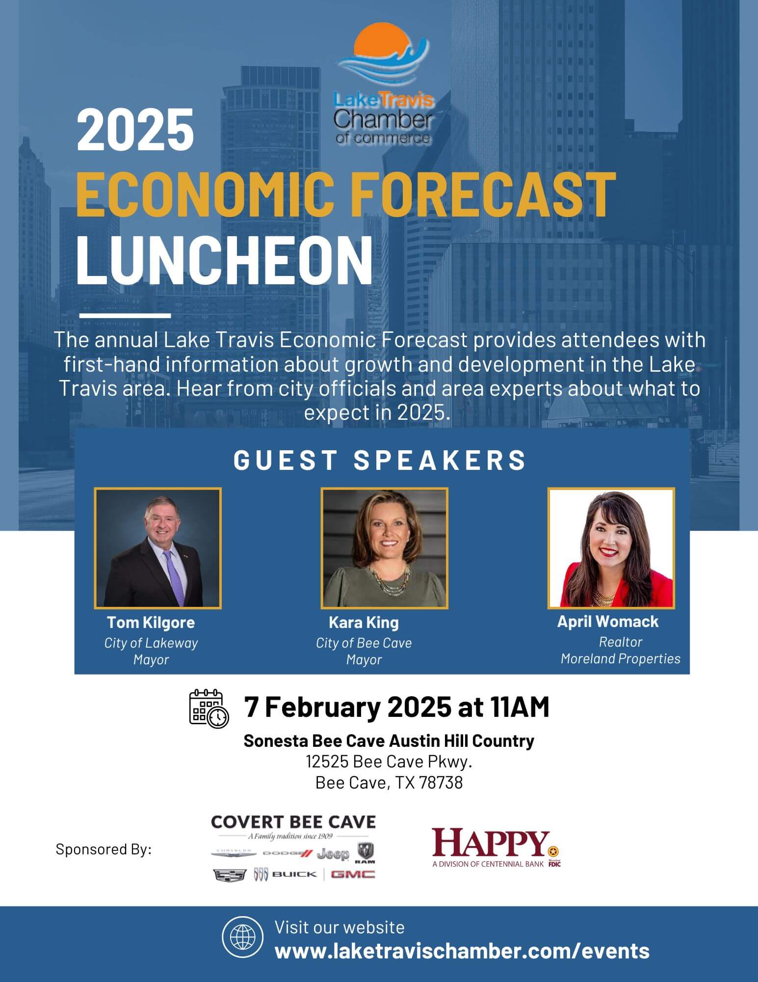 2025 Economic Forecast Flyer