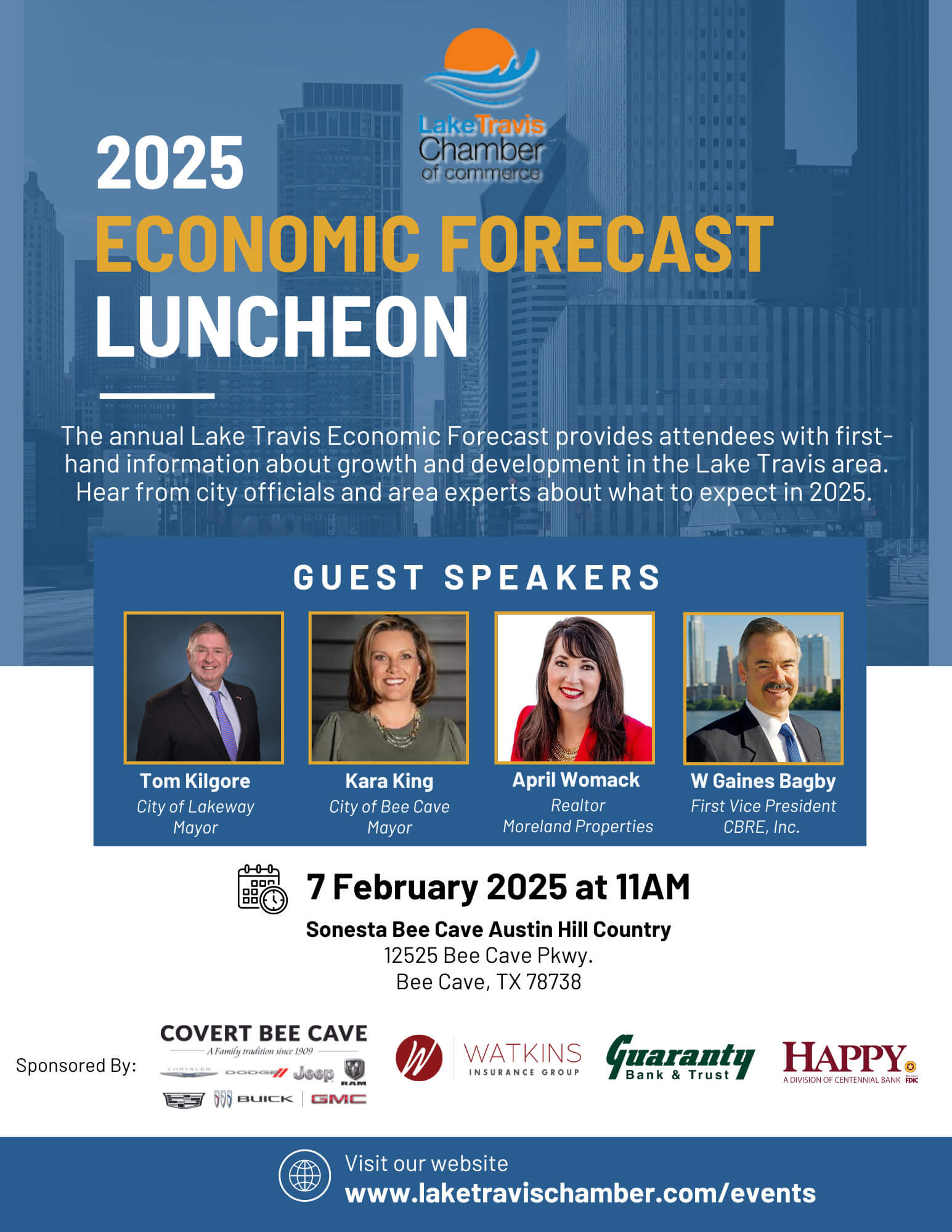 NEW 2025 Economic Forecast Flyer