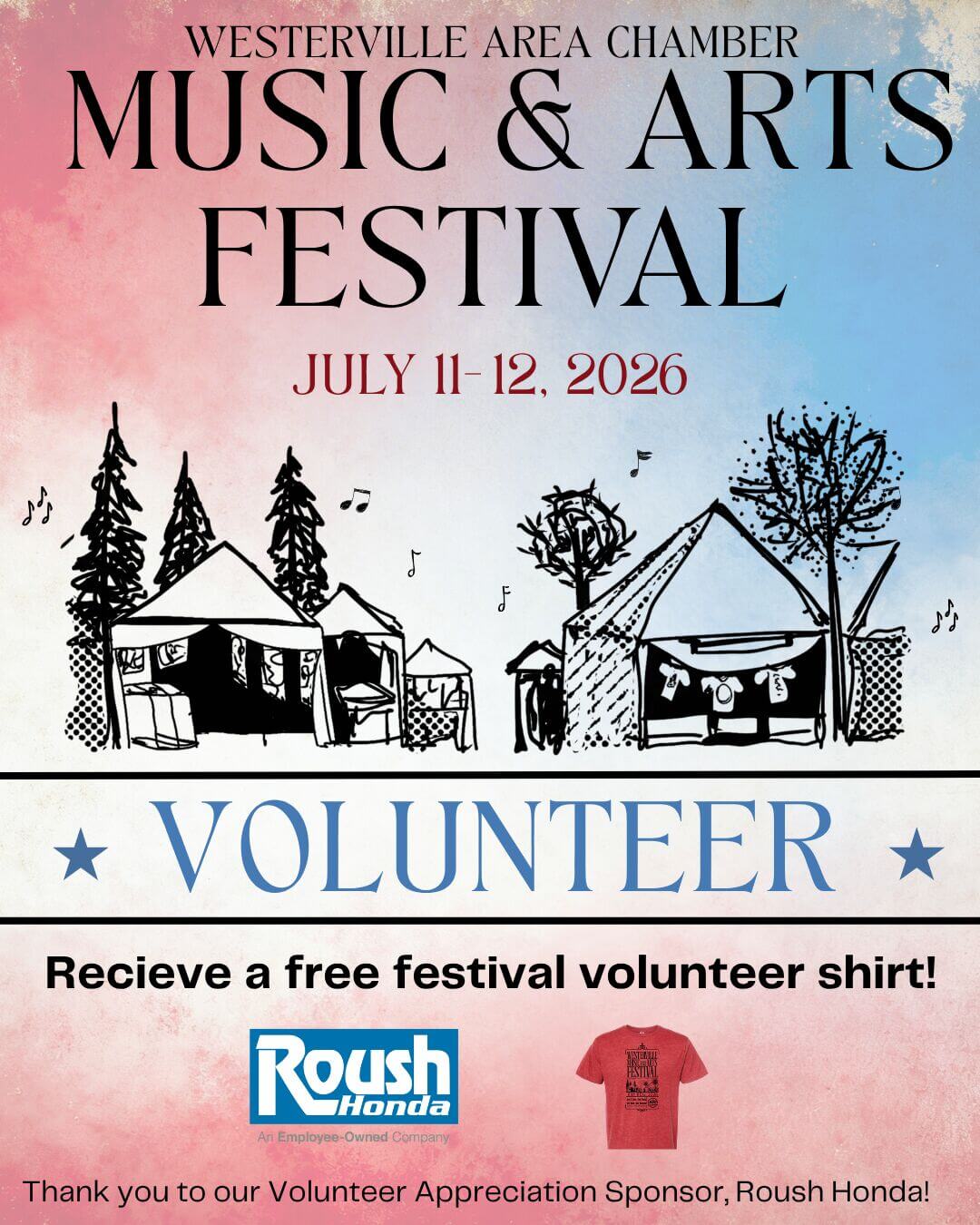 Volunteers Needed 2026 Festival
