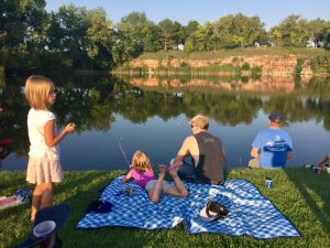 Fishing Derby at Hiawatha Pageant Park 2017 by Erica Volkir