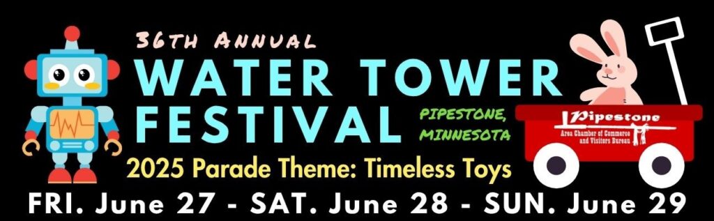 2025 Poster with Sponsors - Water Tower Festival - 1