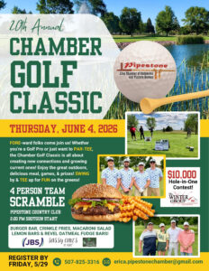 Chamber Golf Classic Flyer 2026