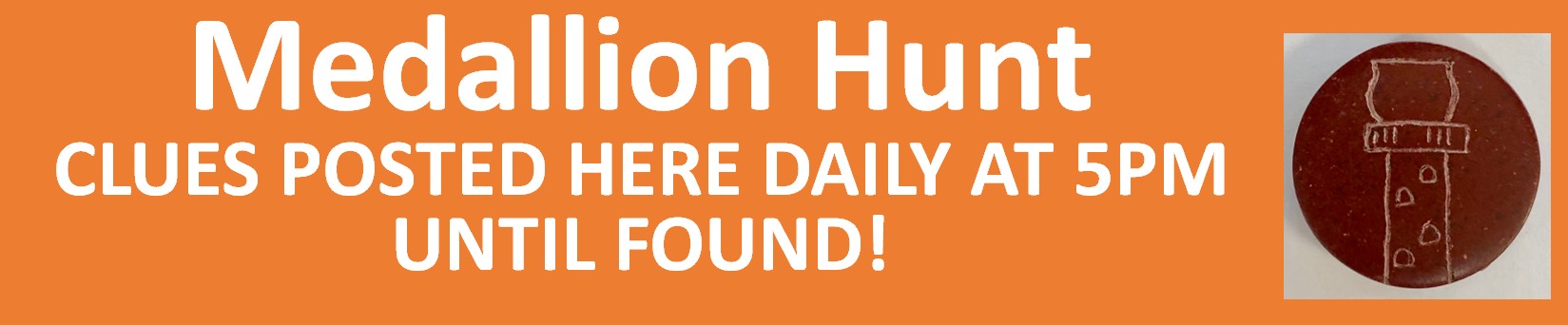 Website Image - Medallion Clues Posted here daily at 5