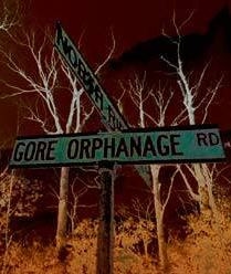 Gore Orphanage Road Sign