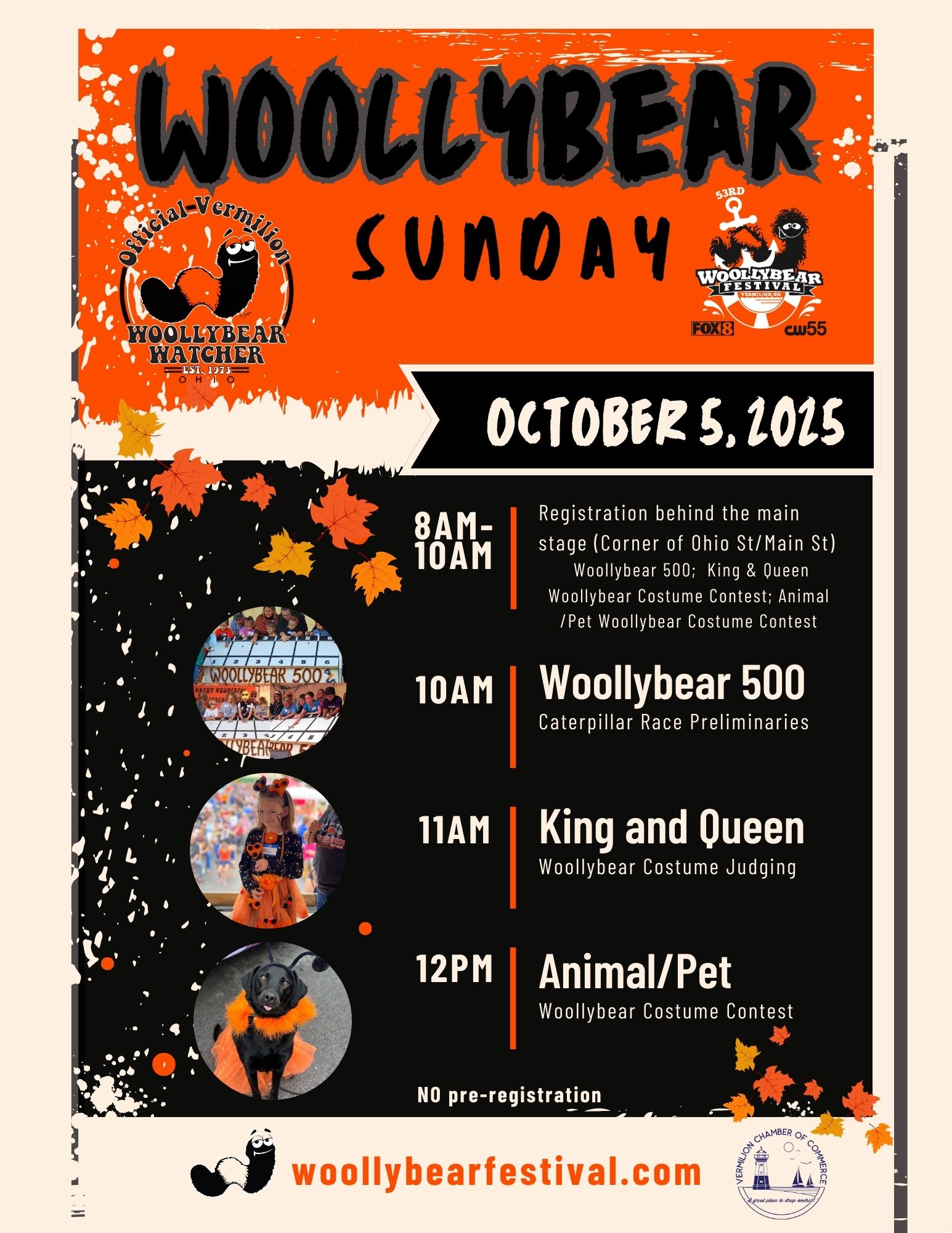 Orange Brown Spooky Vintage Halloween Party Event Flyer (4)