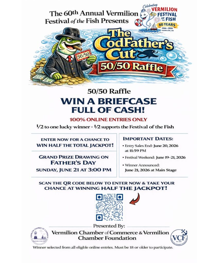 2026 FF Raffle with 60th logo