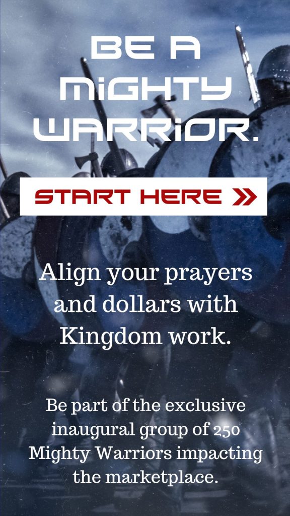 align your prayers and dollars with kingdom work - support ambassadors for business