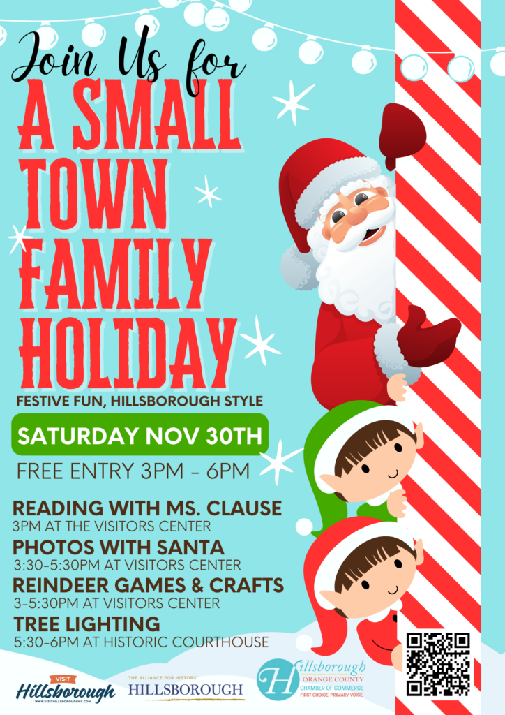 Small Town Family Holiday flyer