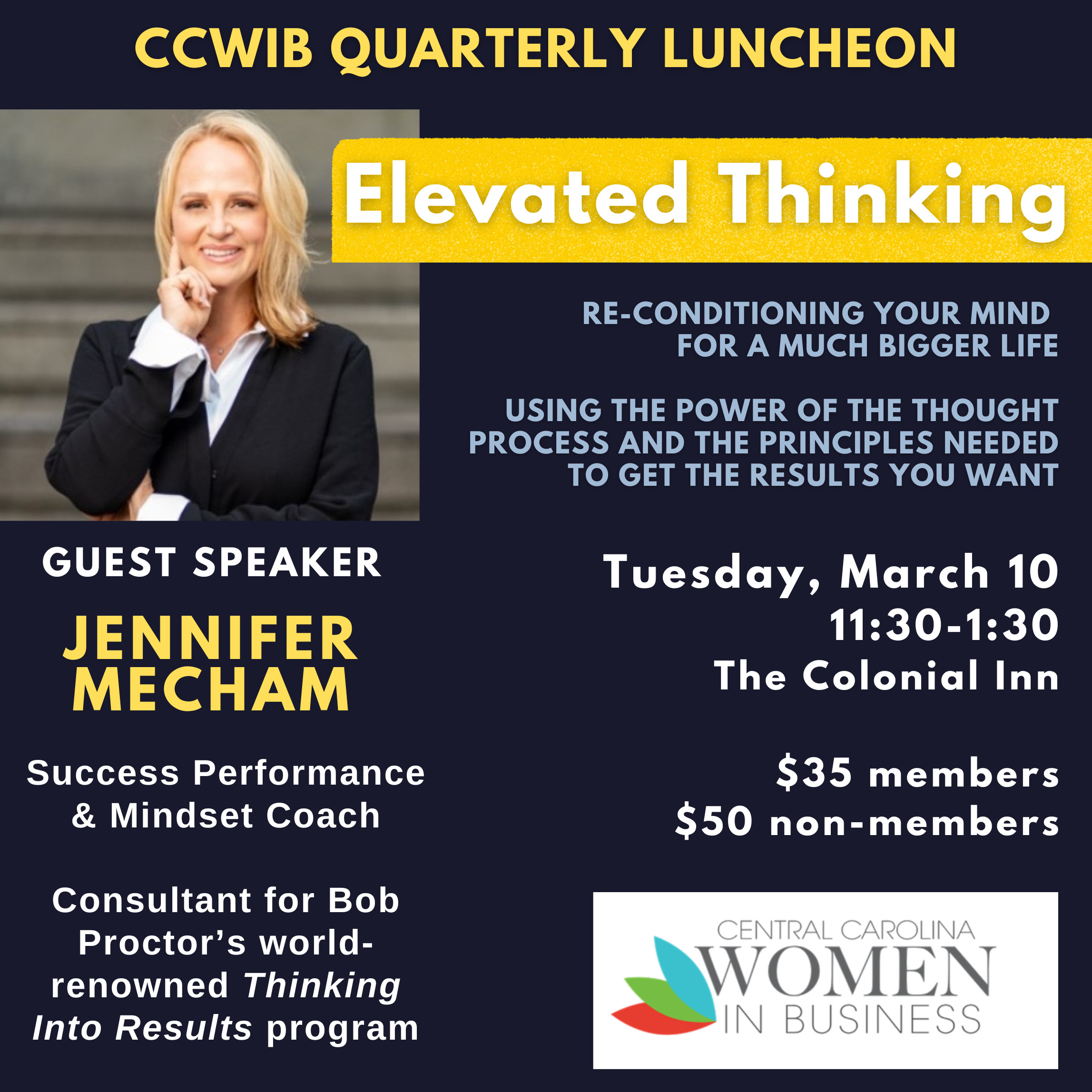 March luncheon - Jennifer Mecham
