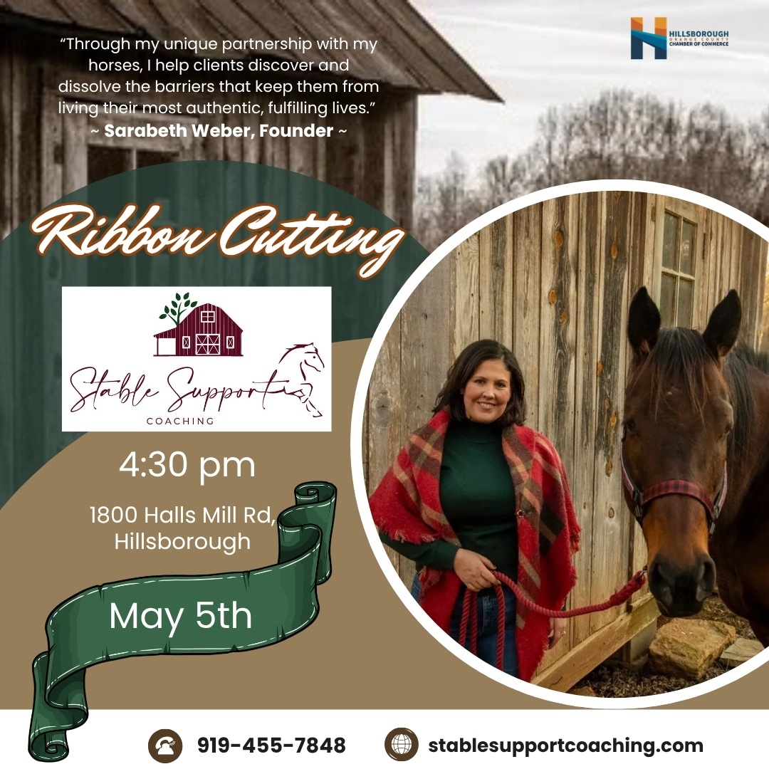 Stable Support Ribbon Cutting May 5th