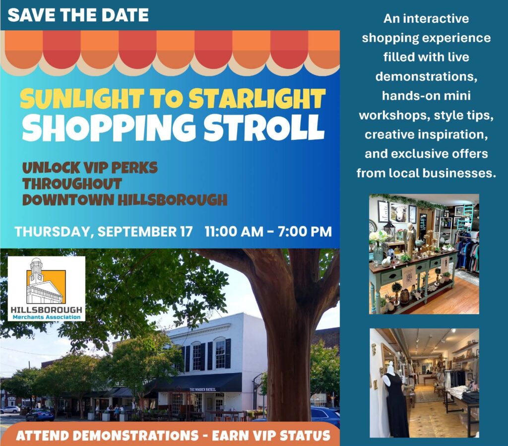 Sunlight to Starlight Shopping Stroll SOCIAL MEDIA GRAPHIC Sunlight to Starlight Shopping Stroll SOCIAL MEDIA GRAPHIC
