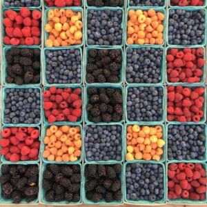 boxes of fruit