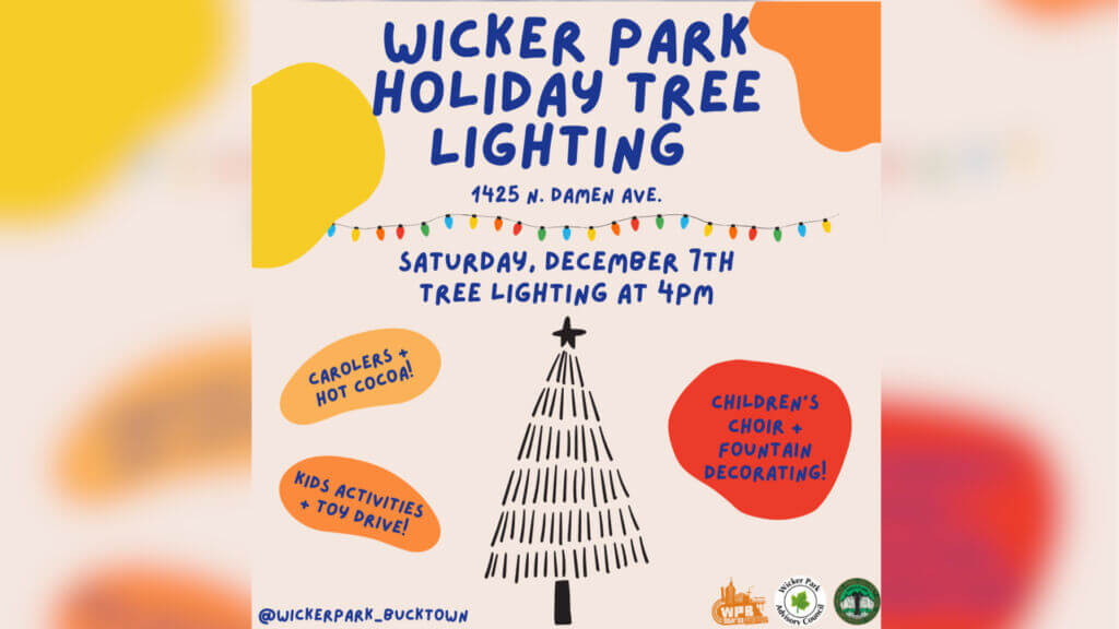 Wicker Park Tree Lighting