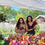 Flowers at Wicker Park farmers Market