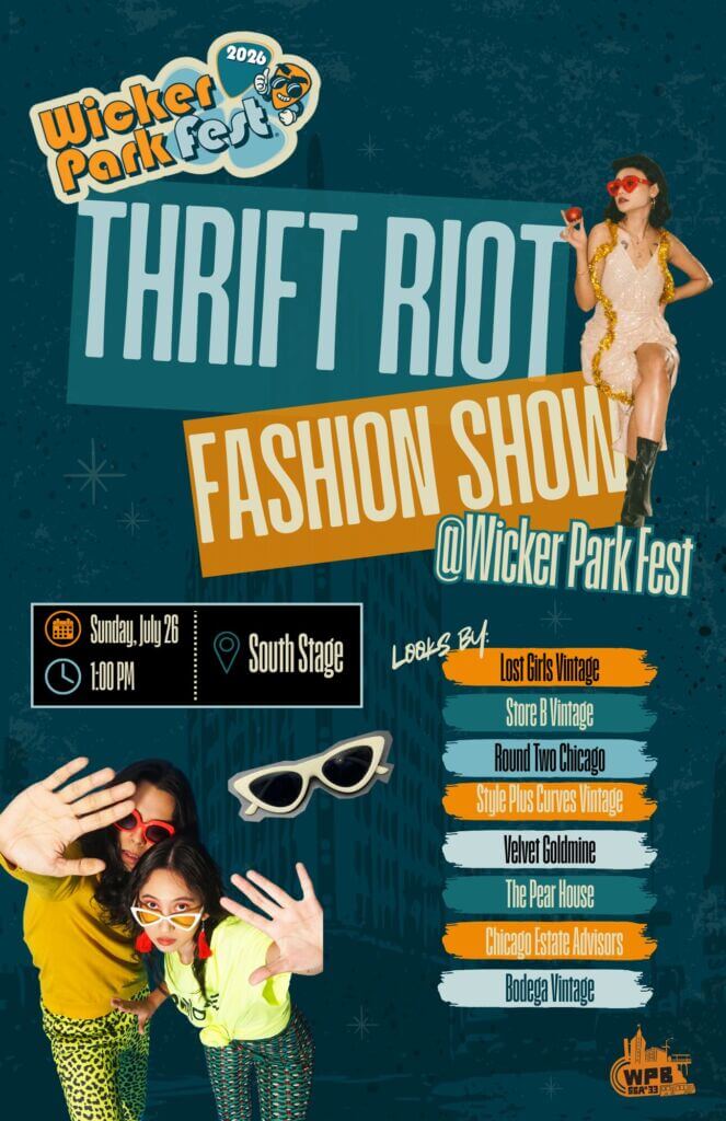 thrift riot fashion show 11x17 poster V2