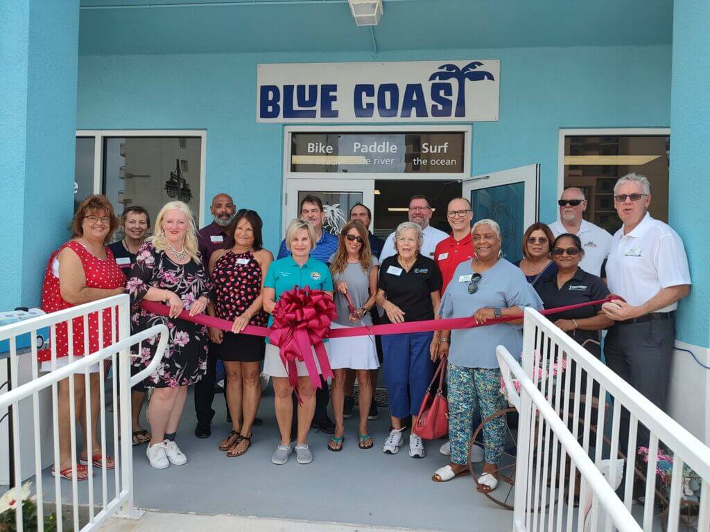 blue coast shop ribbon cutting