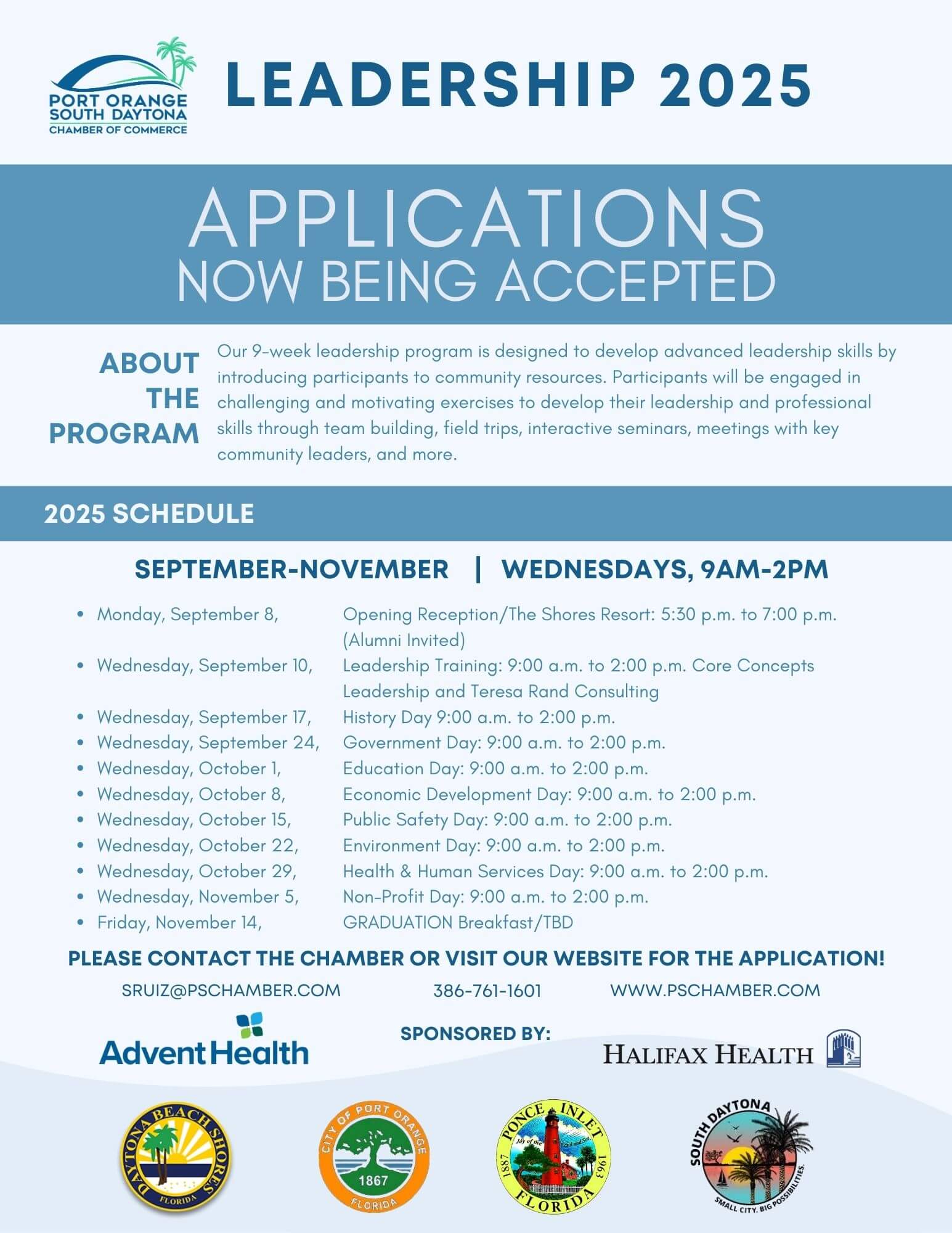 2025 Leadership FlyerSchedule