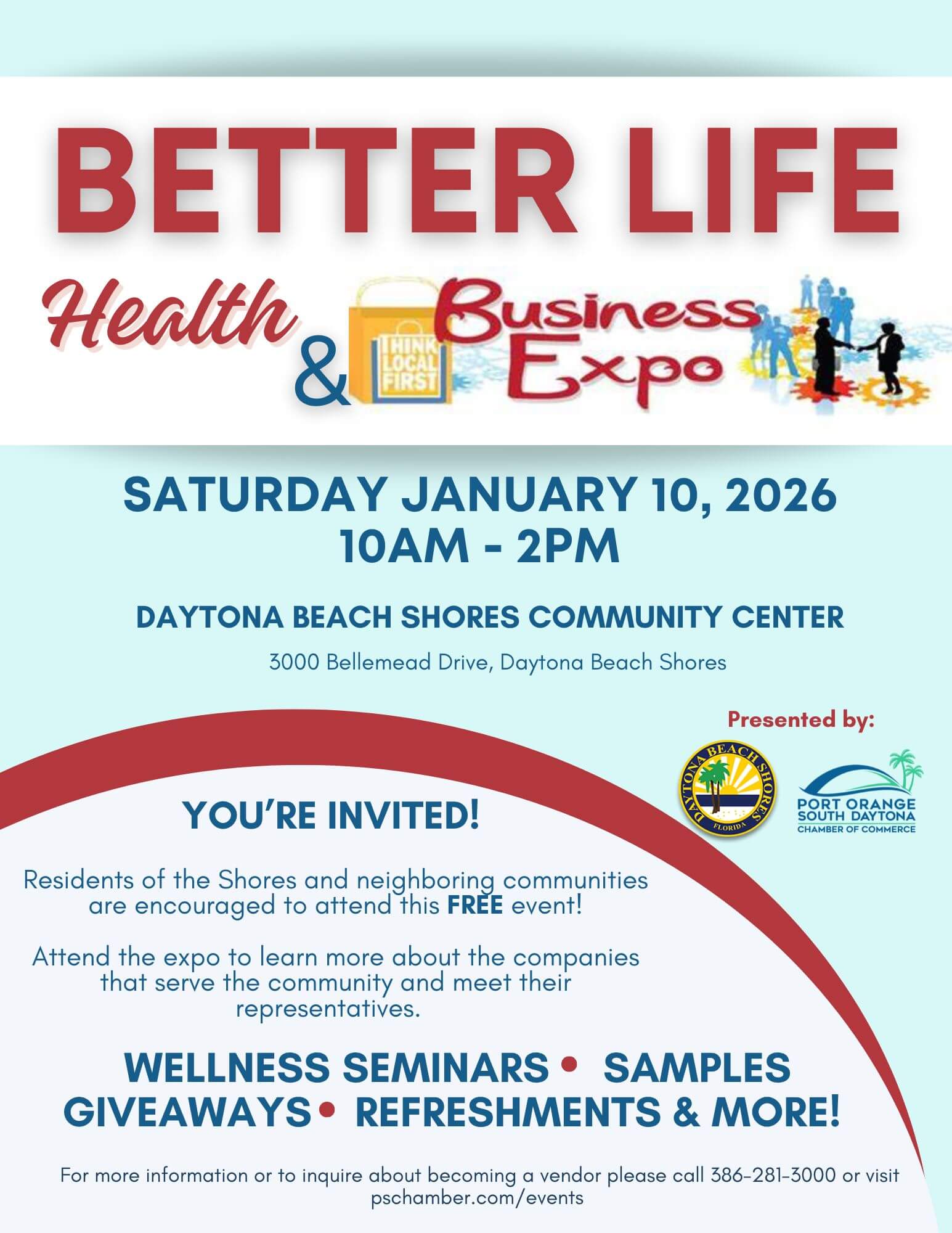 2026 Better Life Health &amp; Biz Expo Flyer